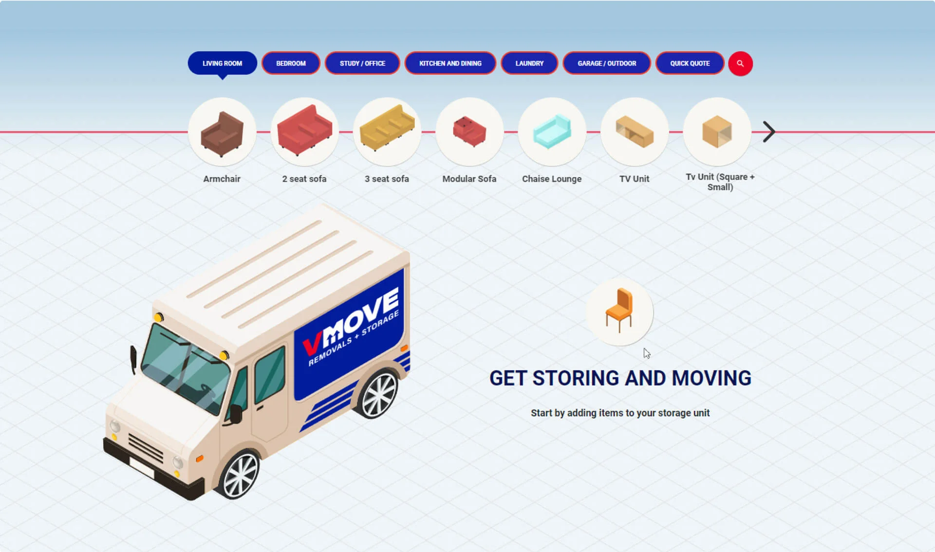 sydney removalists Vmove calculator